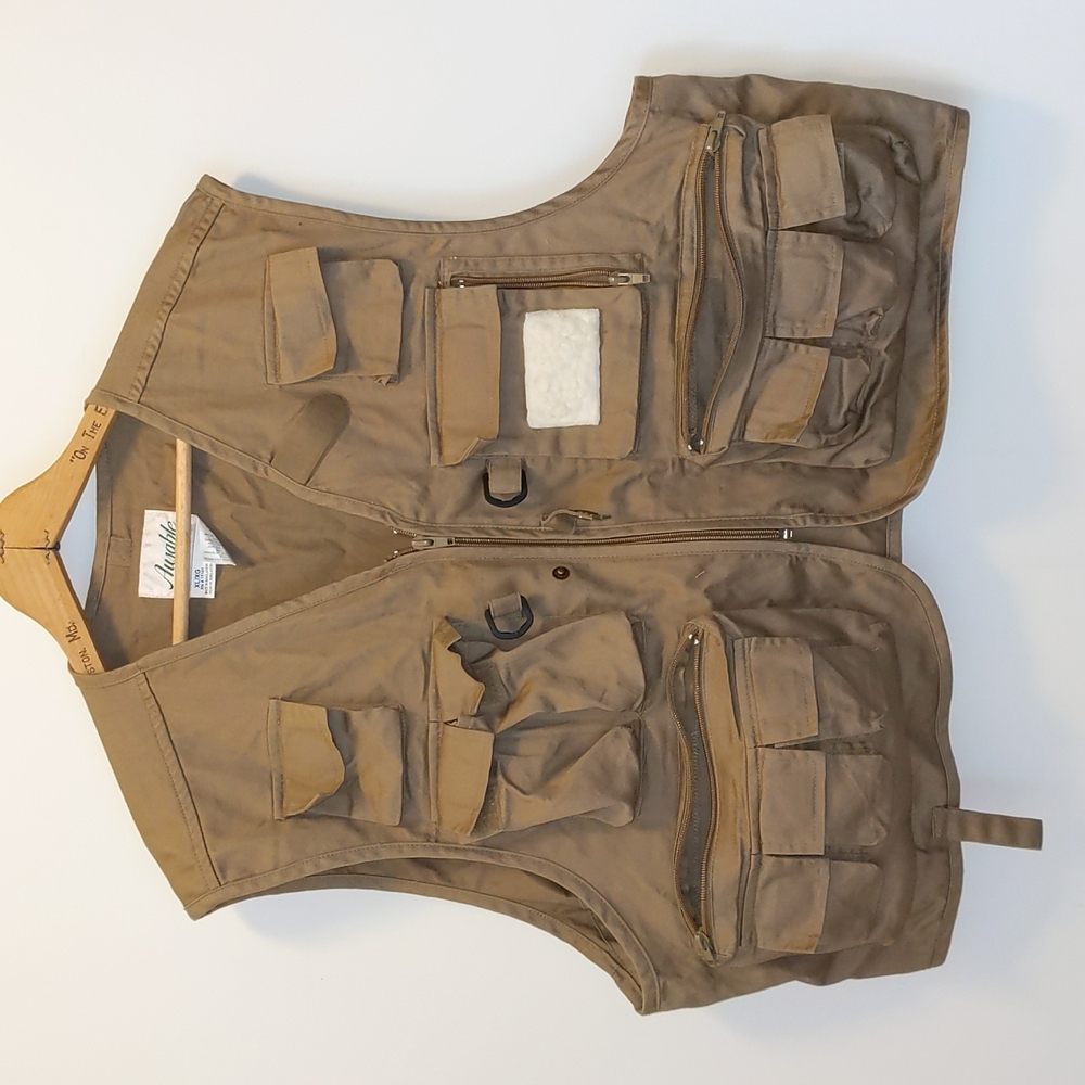 Ausable Vintage Size XL Fishing Hunting Utility Sleeveless Vest - Picture 1 of 9